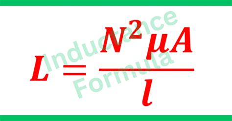 inductance equation